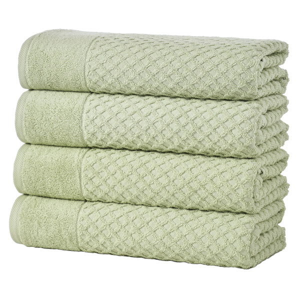 Waffle Diamond Bath Towels (2, 4, or 6-Pack) product image