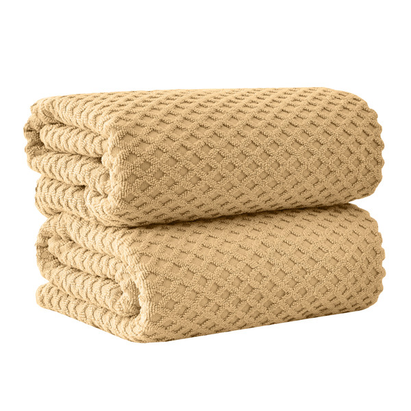 Waffle Diamond Bath Towels (2, 4, or 6-Pack) product image