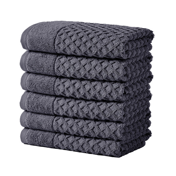 Waffle Diamond Bath Towels (2, 4, or 6-Pack) product image