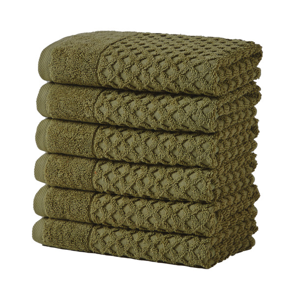Waffle Diamond Bath Towels (2, 4, or 6-Pack) product image