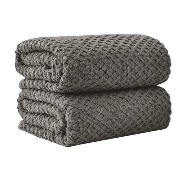 Waffle Diamond Bath Towels (2, 4, or 6-Pack) product image