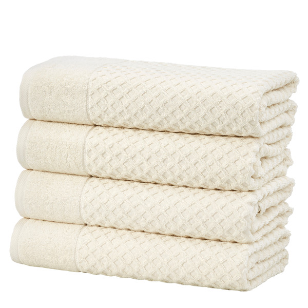 Waffle Diamond Bath Towels (2, 4, or 6-Pack) product image