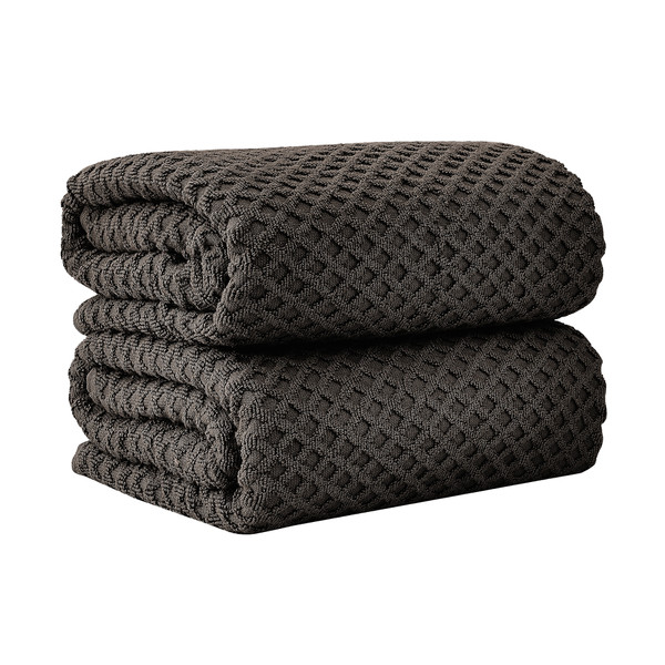 Waffle Diamond Bath Towels (2, 4, or 6-Pack) product image