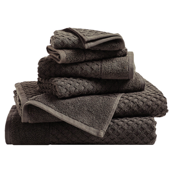 Waffle Diamond Bath Towels (2, 4, or 6-Pack) product image