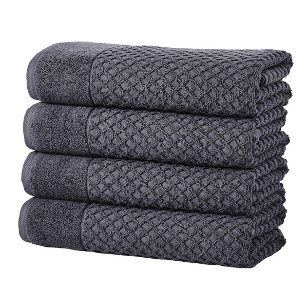 Waffle Diamond Bath Towels (2, 4, or 6-Pack) product image