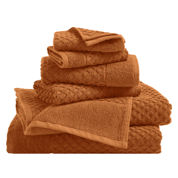 Waffle Diamond Bath Towels (2, 4, or 6-Pack) product image