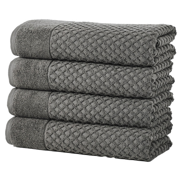 Waffle Diamond Bath Towels (2, 4, or 6-Pack) product image