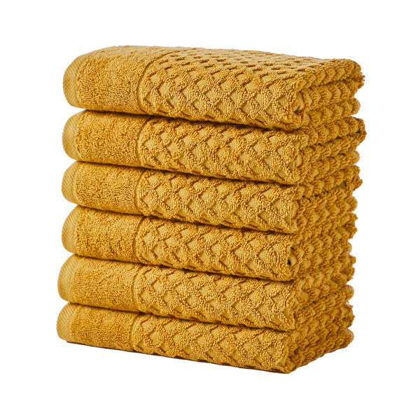Waffle Diamond Bath Towels (2, 4, or 6-Pack) product image