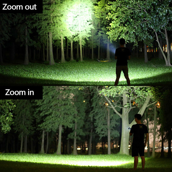 5-Mode USB Rechargeable LED Flashlight product image