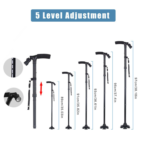 Adjustable Height Cane (2-Pack) product image