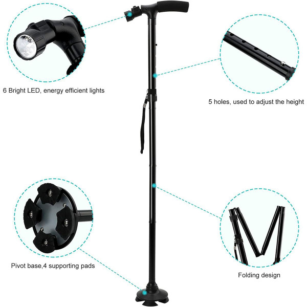 Adjustable Height Cane (2-Pack) product image