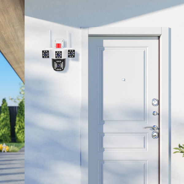 1080P 4‑Lens Wi-Fi Security Camera product image