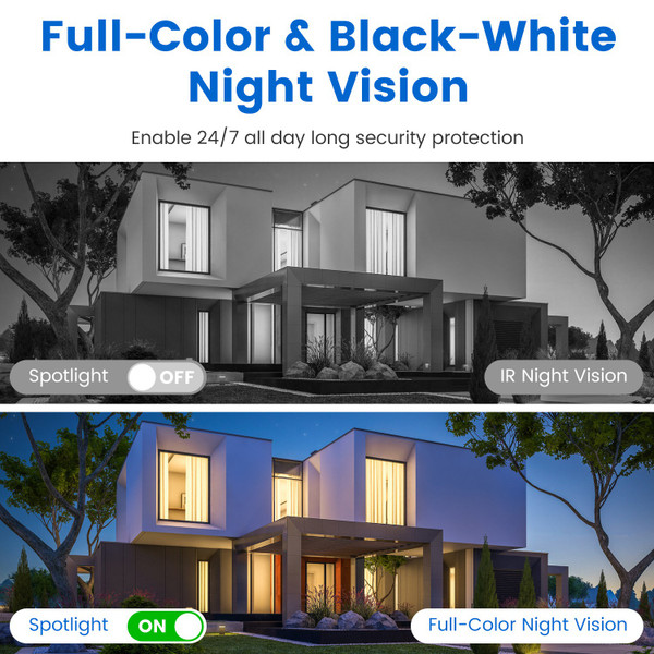 1080P 4‑Lens Wi-Fi Security Camera product image