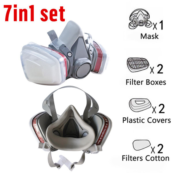 7 In 1 Half Face Filter Mask (2-Pack) product image
