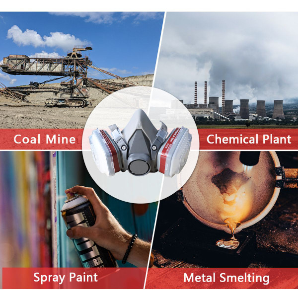 7 In 1 Half Face Filter Mask (2-Pack) product image