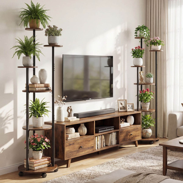 6-tier Plant Stand with RGB Light product image