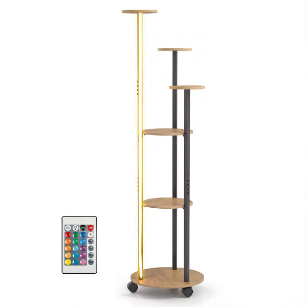 6-tier Plant Stand with RGB Grow Light product image