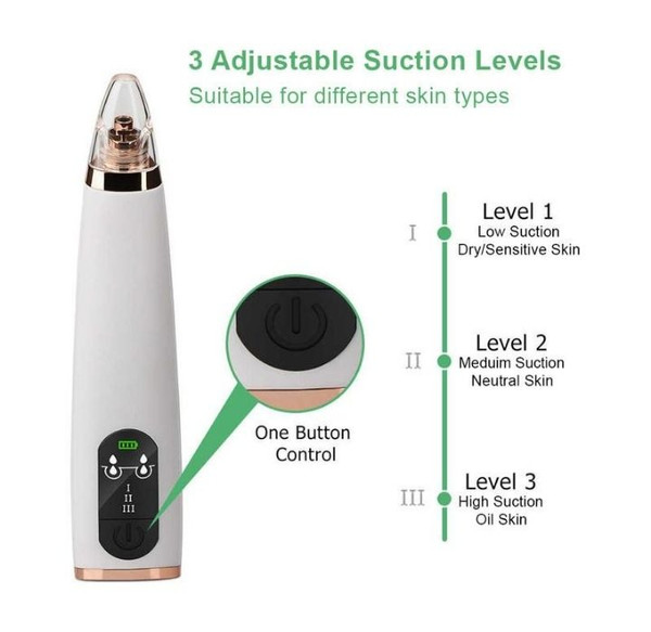 Visual Pore and Blackhead Cleaning Vacuum with Built-in Camera product image