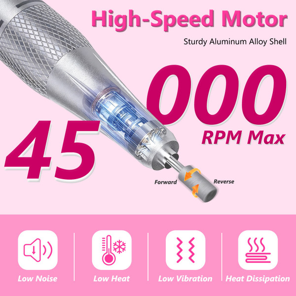 Cordless Electric Nail Drill Kit product image