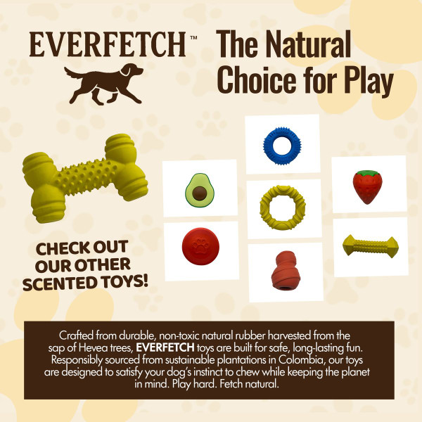 Everfetch Natural Rubber Scented Classic Dog Toys product image