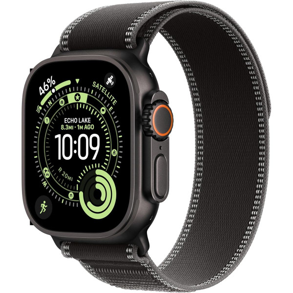 Apple Watch Ultra 3 (2025), GPS+LTE- 49MM Black Titanium Case product image
