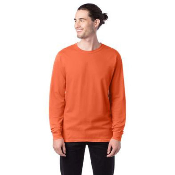 Hane ComfortSoft Cotton Long-Sleeved T-Shirt product image