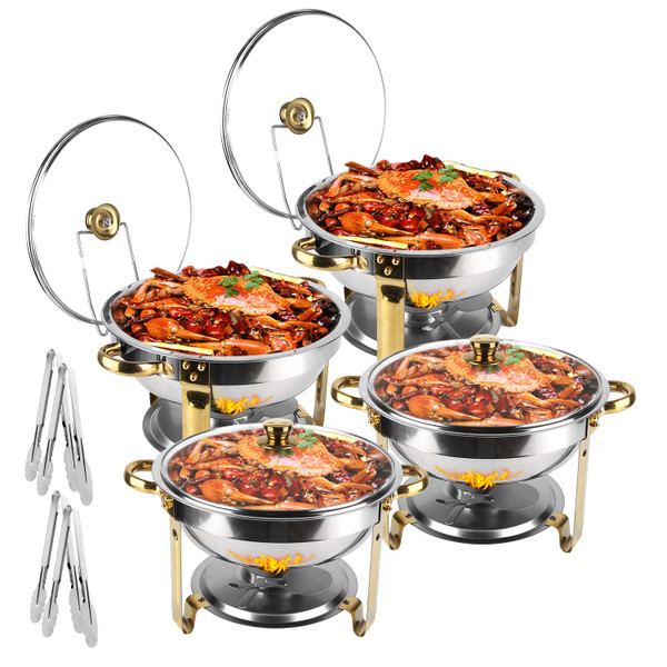 Chafing Dish Buffet Set (4-Pieces) product image