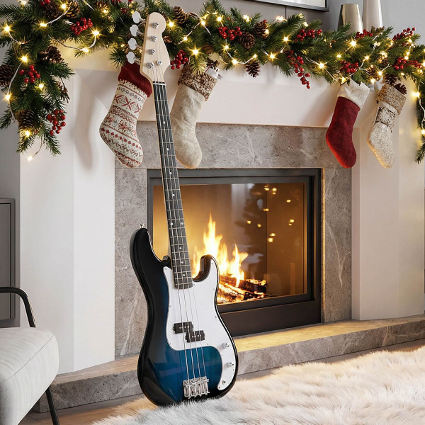 Electric Bass Guitar with Double Pickups product image
