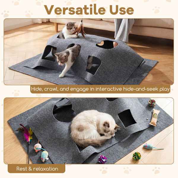Interactive Foldable Cat Tunnel product image