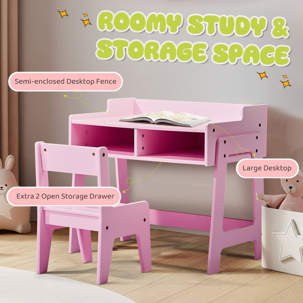 Kids' Writing Desk and Chair Set product image