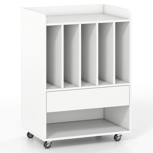 Record Player Stand with Drawer and Record Holder product image