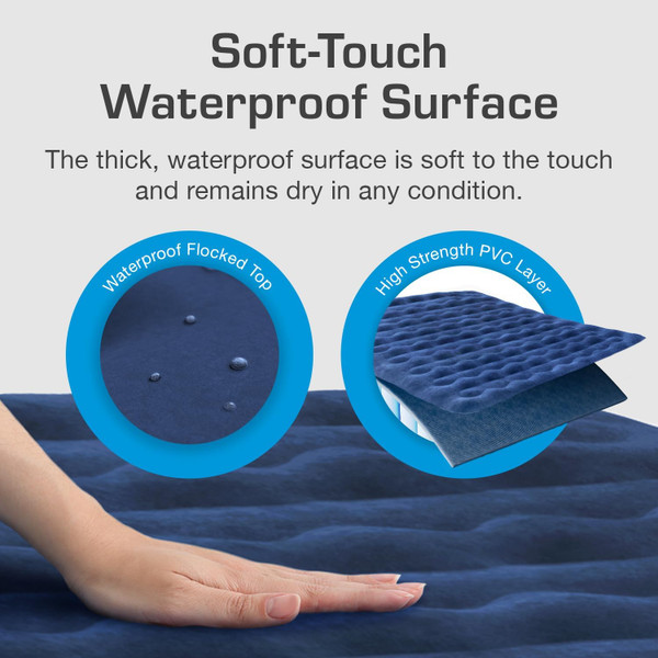 Luxury Camping Air Mattress with Built in Pump (Queen) product image