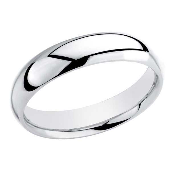 4mm Wedding Band Ring in Sterling Silver product image