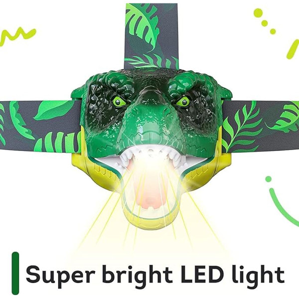 Skywin Kids' Dinosaur LED Headlamp product image