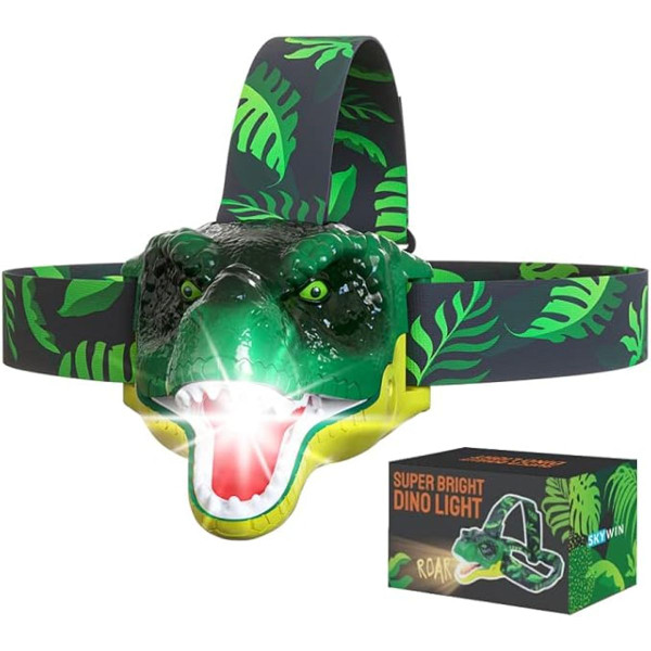 Skywin Kids' Dinosaur LED Headlamp product image