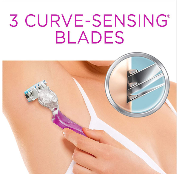 Schick Hydro Silk 3 Razor Blade Refills (12 Count) product image