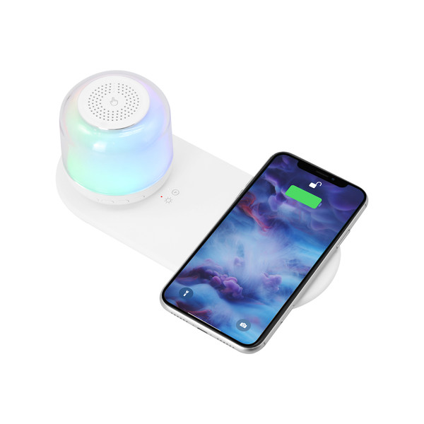 Wireless Charger and Magnetic Bluetooth LED Wireless Speaker product image