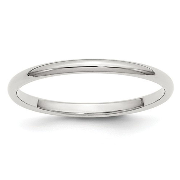 Women's Wedding Band Ring in Sterling Silver (2mm) product image