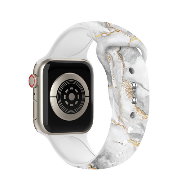 Waloo Soft Silicone Marble Pattern Replacement Band for Apple Watch product image