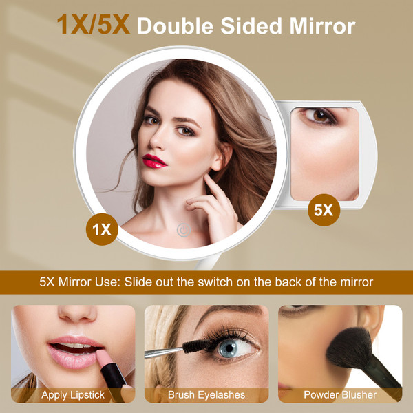 5X Magnifying Lighted Makeup Mirror product image