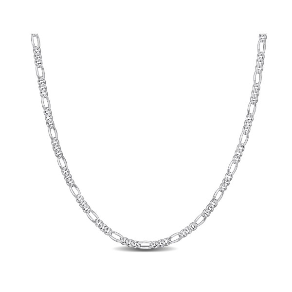 Sterling Silver Figaro Chain Necklace (18 inches 1.5mm) product image