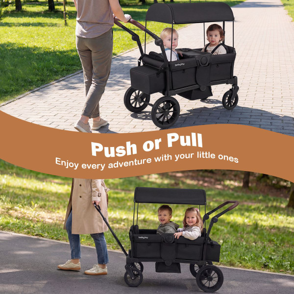 Double Seat Foldable Wagon product image