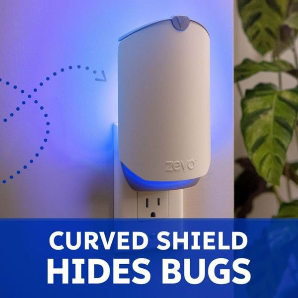 Zevo Plug-in Flying Insect Trap & Refill Cartridge (2-Pack) product image