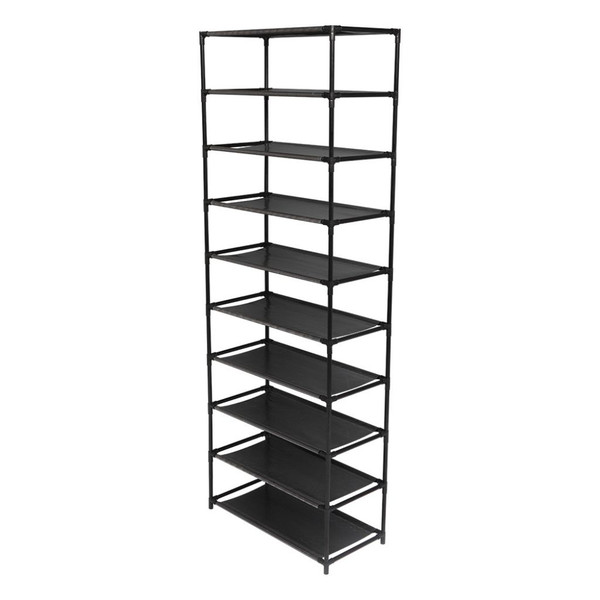 10-Tier Stackable Shoe Rack product image