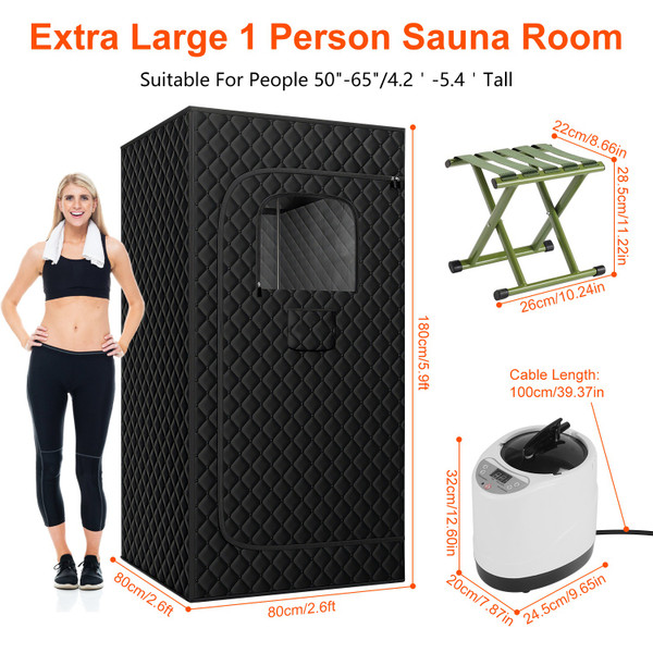 1‑Person Portable Steam Sauna  product image