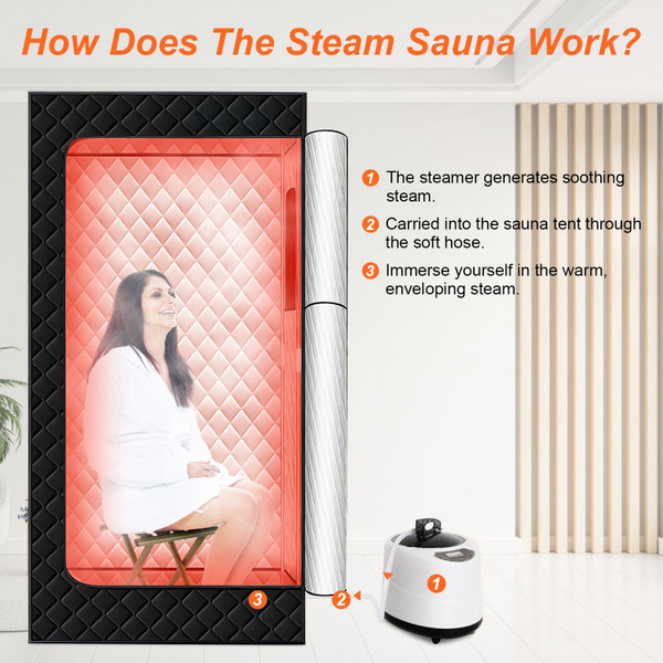 1‑Person Portable Steam Sauna  product image