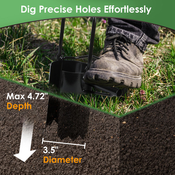 5-in-1 Long-Handled Bulb Planter product image