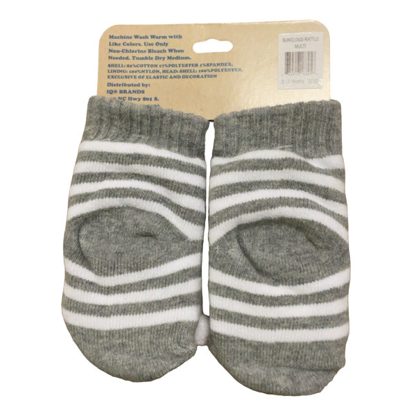 IQ Brands 3D Baby Rattle Socks product image