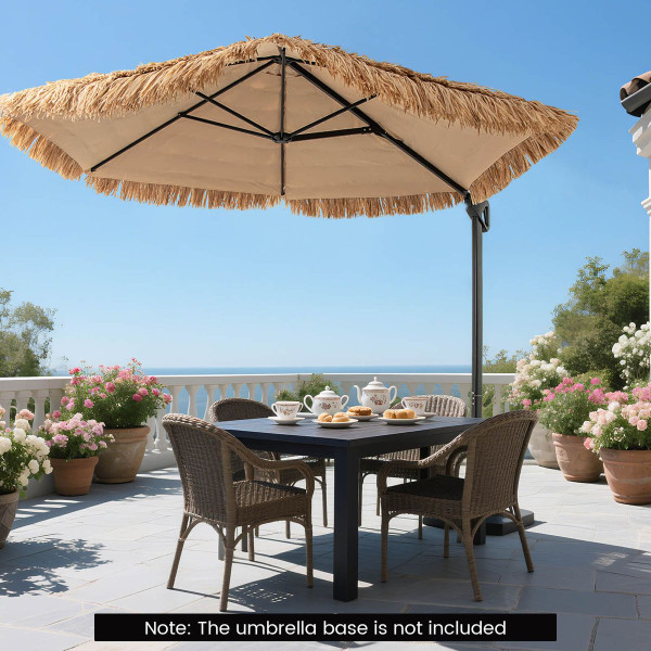 Cantilever Hula Tiki Thatch Patio Umbrella product image