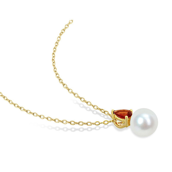8.5-9mm Freshwater Cultured Drop Pearl Pendant Necklace product image